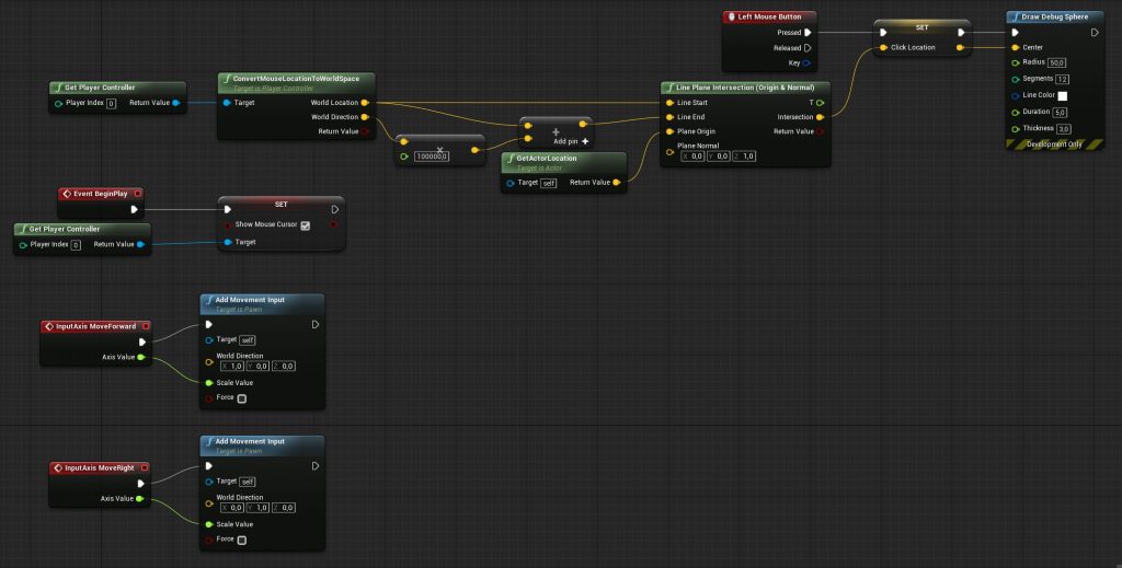 BP_Player blueprint