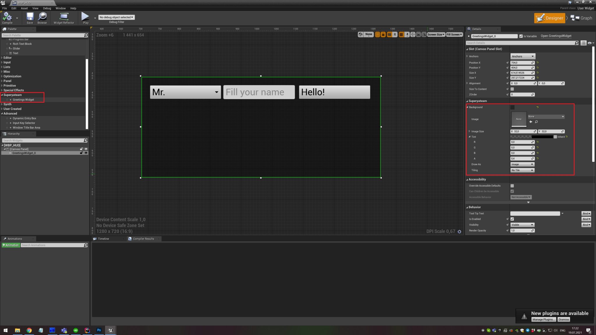 unwalkable override ue4